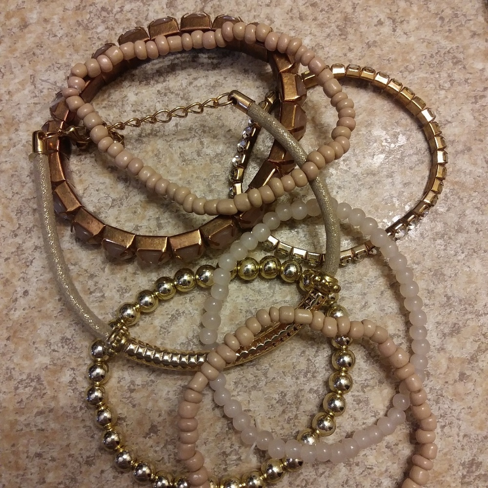 Beautiful fall bracelet stack - Picture 2 of 2